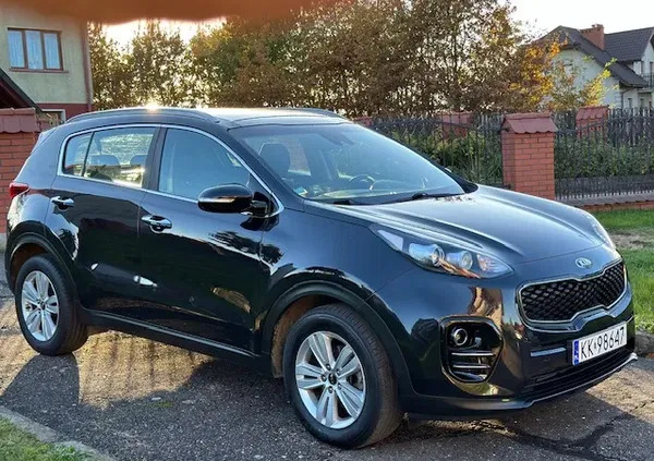 samochody osobowe Kia Sportage cena 72500 przebieg: 94946, rok produkcji 2017 z Łęknica